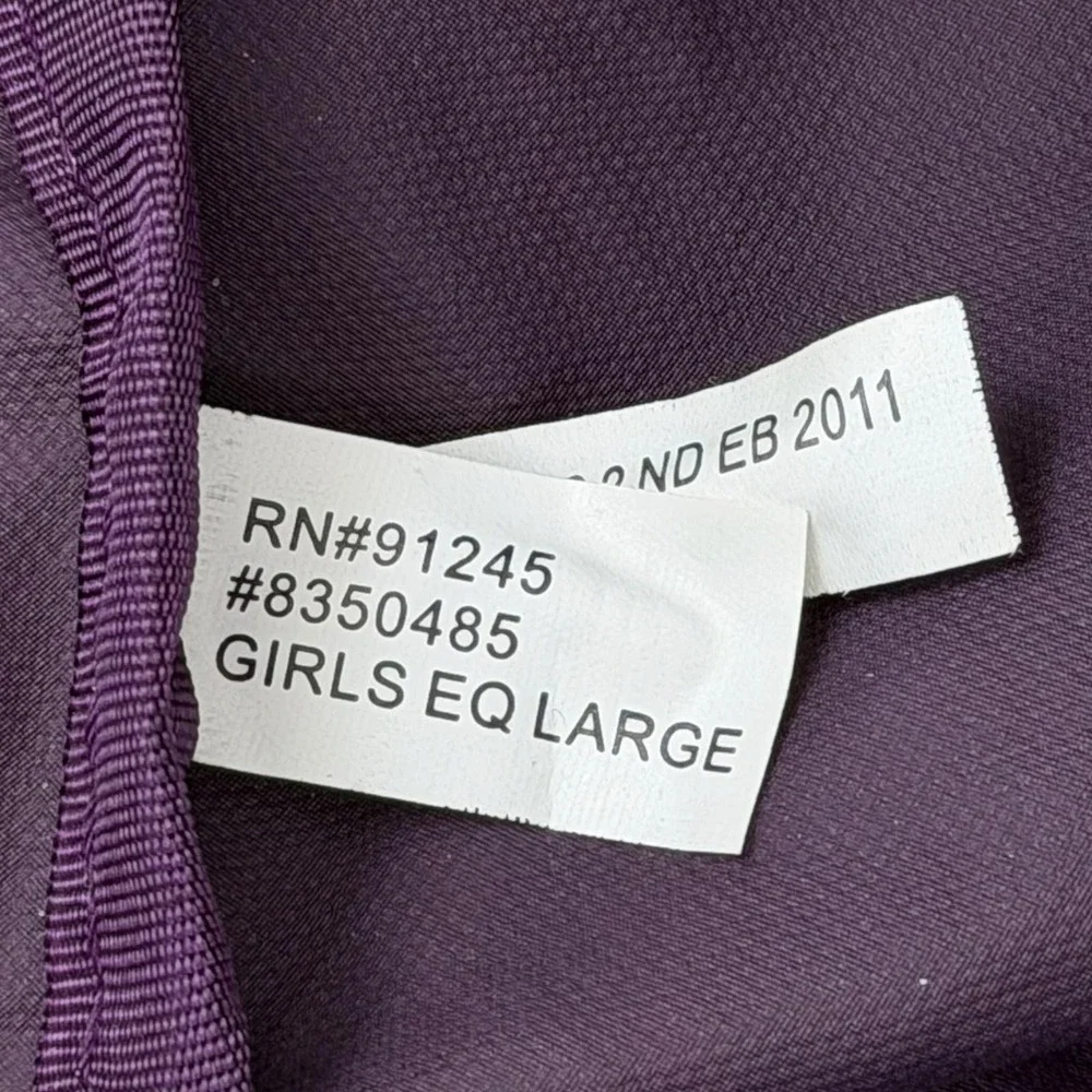 Dakine EQ Large Duffel Bag 26 Purple Plaid Travel Gym Overnight Bag
